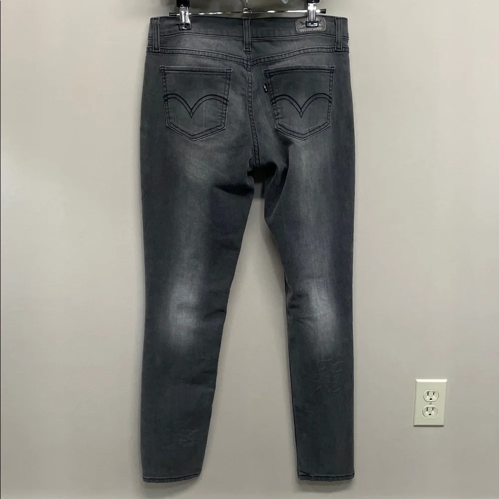 Levi’s 524 Too Superlow Skinny Jeans Black Wash W29 L32